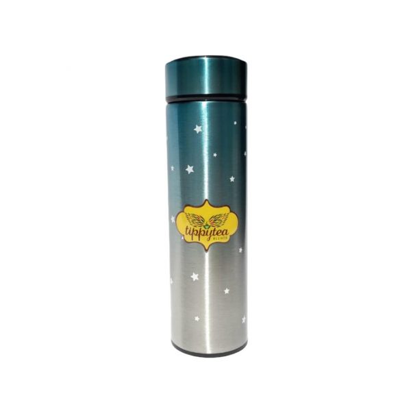 Color Thermos Turquoise Stars